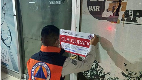Clausuran siete bares definitivamente en Puebla por incumplimiento de normativas