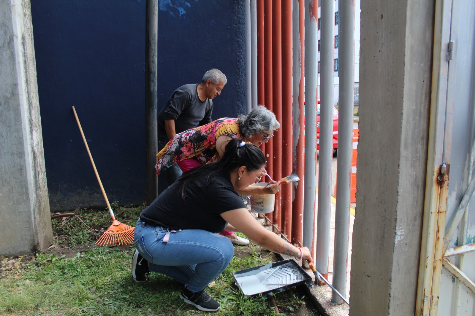Realiza DIF Municipal segunda jornada de faena comunitaria en Casa del Abue