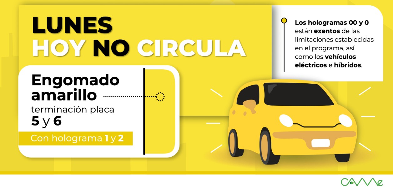 ¿Hay Doble Hoy No Circula este 13 de abril en CDMX?