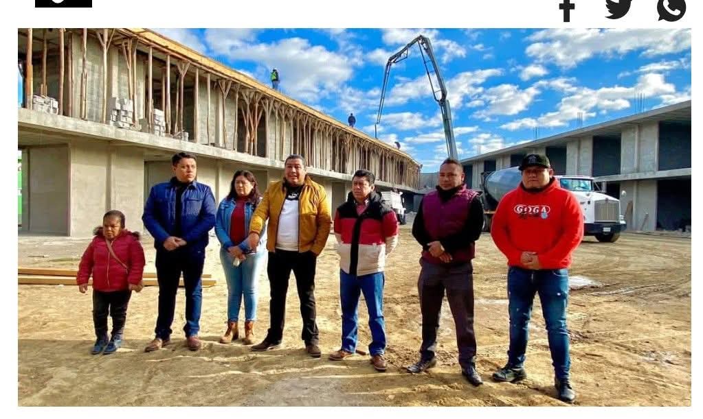 Exalcalde de Contla asegura administración del mercado municipal por 50 años