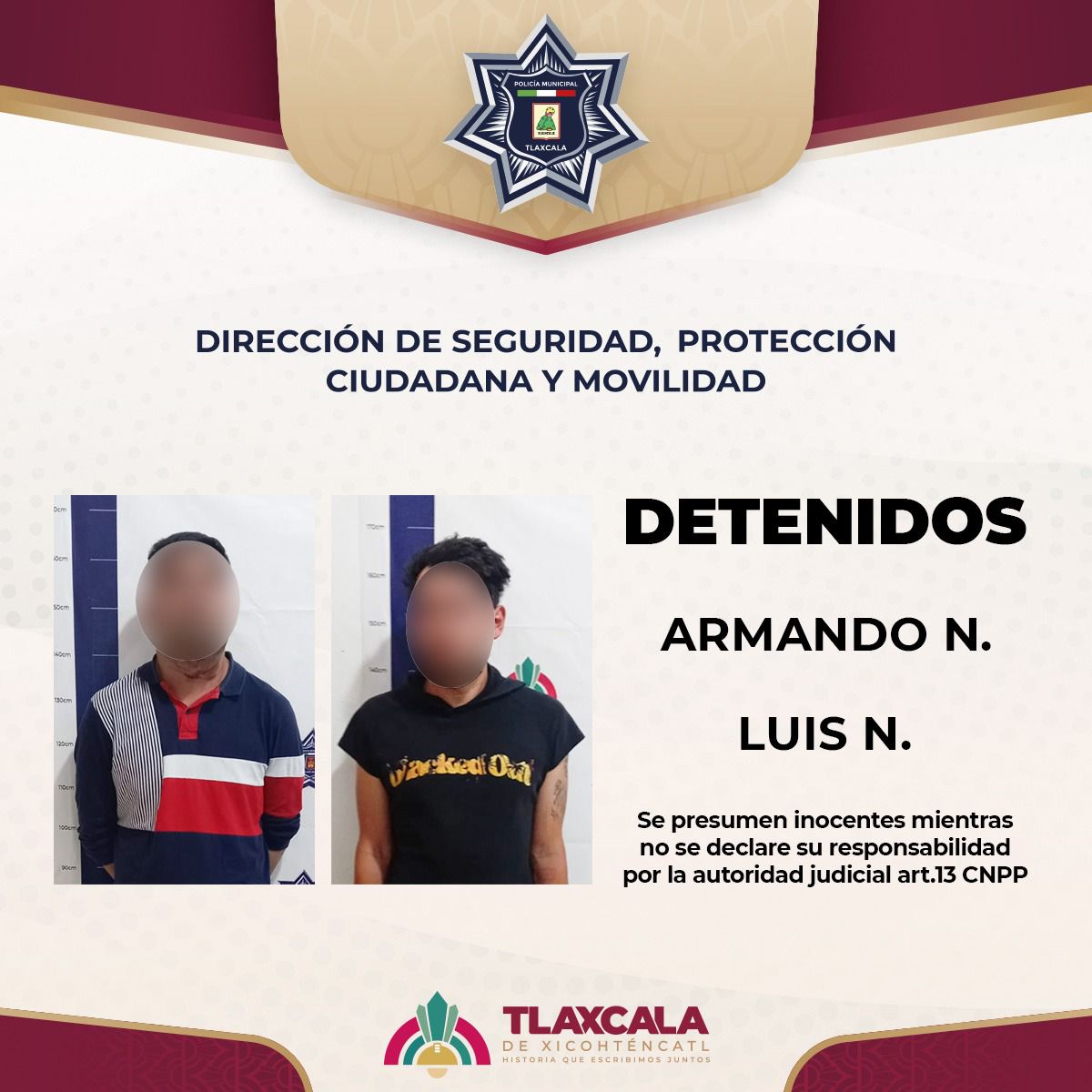 Impacta intervención policial en Tlaxcala tras alteración en plena vía pública