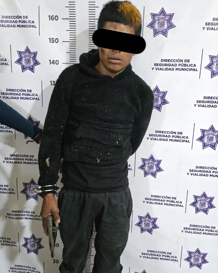 Tras 5 meses prófugo, recapturan a “El Pechos” en Zacatelco; armado y violento contra su pareja