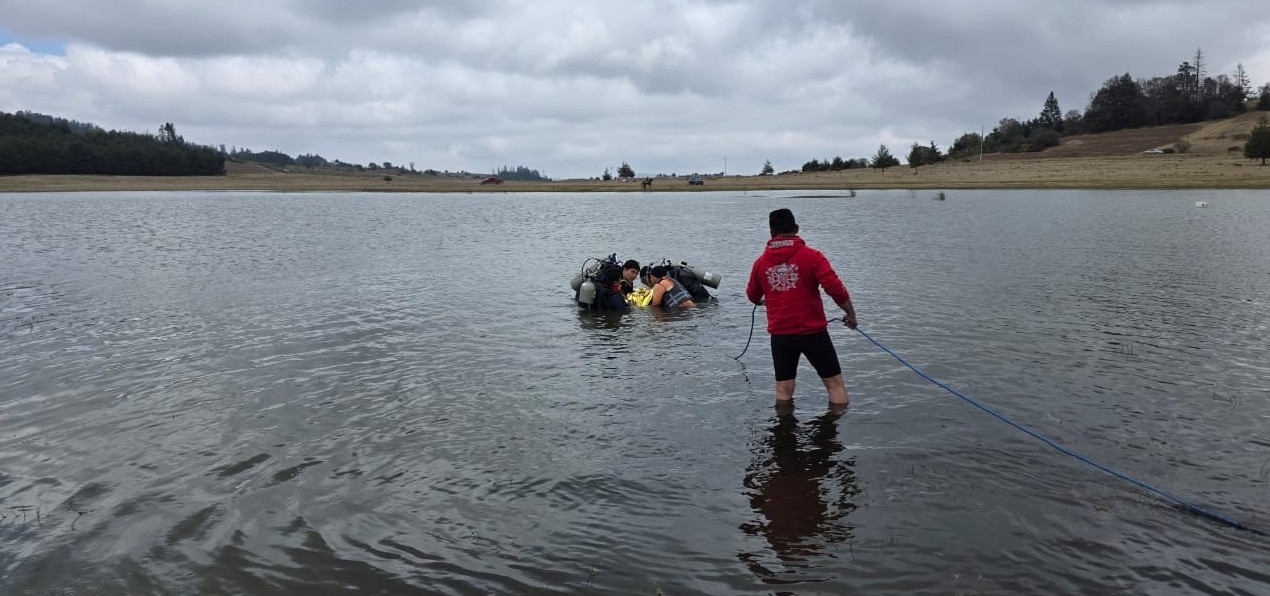 Movilización en presa de Chignahuapan genera atención de autoridades