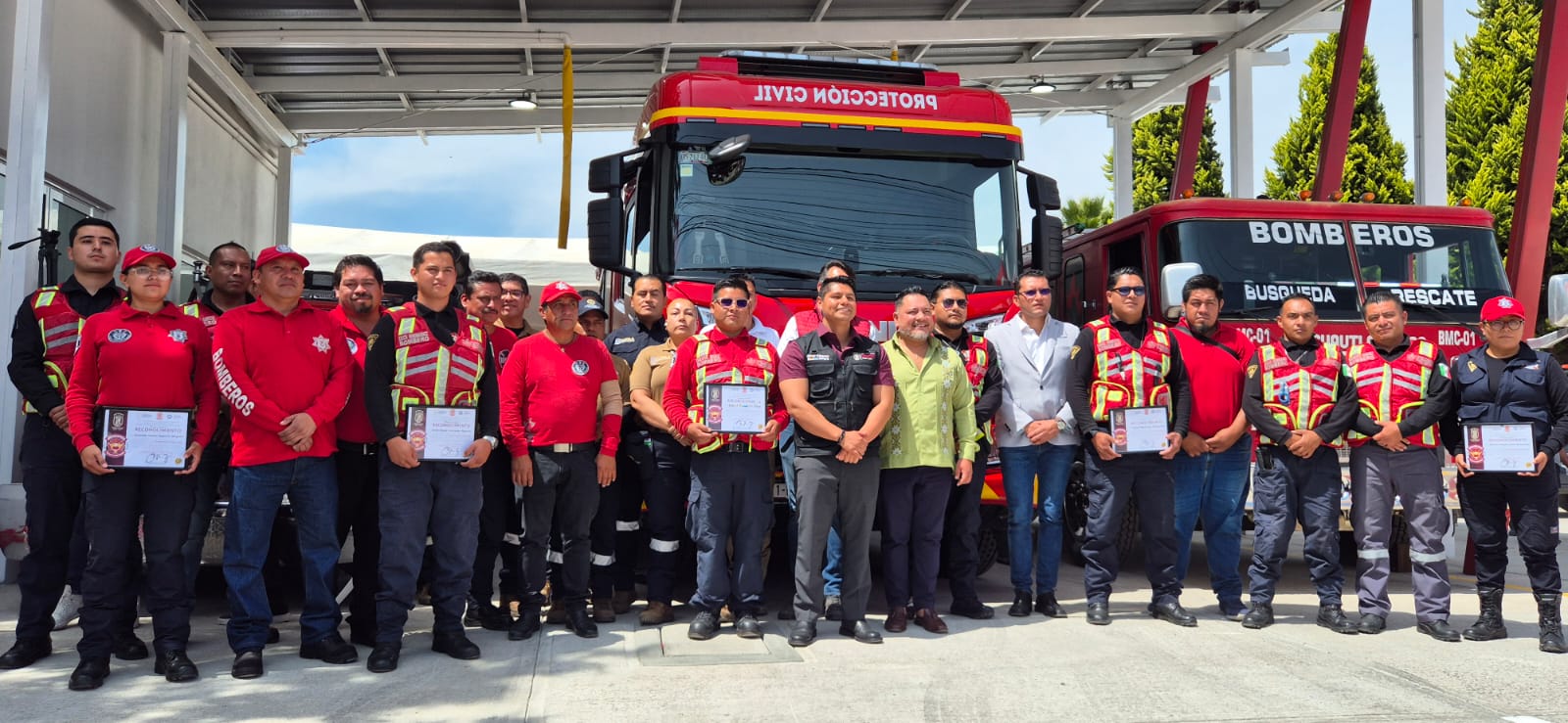 Cuautlancingo fortalece su atención de emergencias con nueva estación de Bomberos