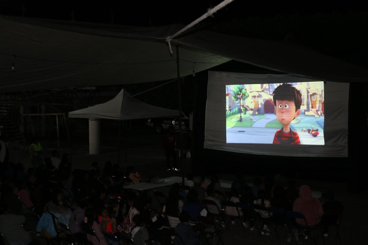 Lleva Reciclán cine y educación ambiental a comunidades de Ocoyucan