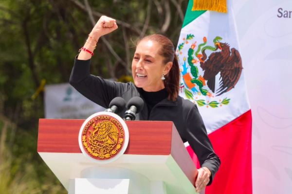 Anuncia Sheinbaum que Paso de Cortés pasará a ser conocido como Paso de los Pueblos Indígenas