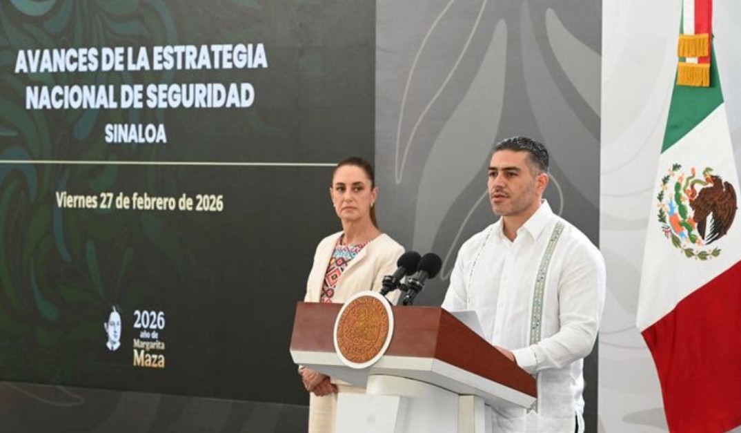 Sheinbaum destaca reducción histórica de homicidios en Sinaloa