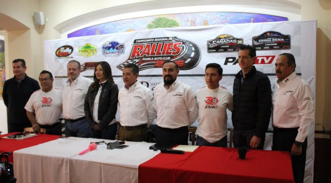 Puebla Auto Club presenta temporada histórica del Campeonato Regional de Rallies PAC 2026