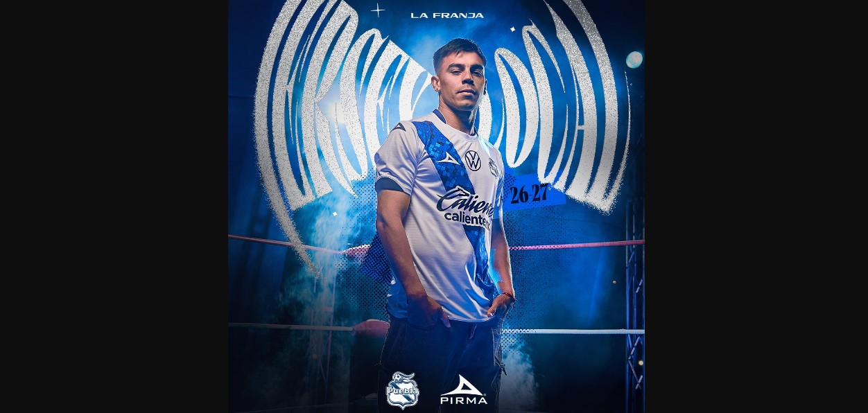 Nuevos jerseys del Club Puebla para el Apertura 2026.