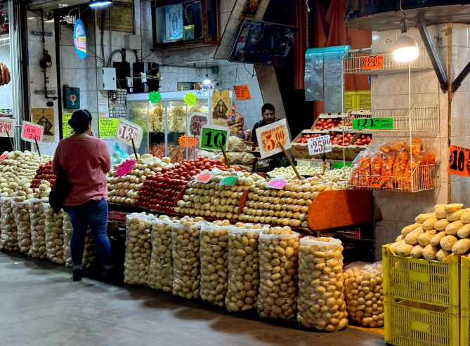 Gráfica sobre la inflación en México durante junio de 2026.