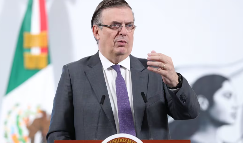 Marcelo Ebrard habla sobre el acuerdo comercial entre México y la Unión Europea.