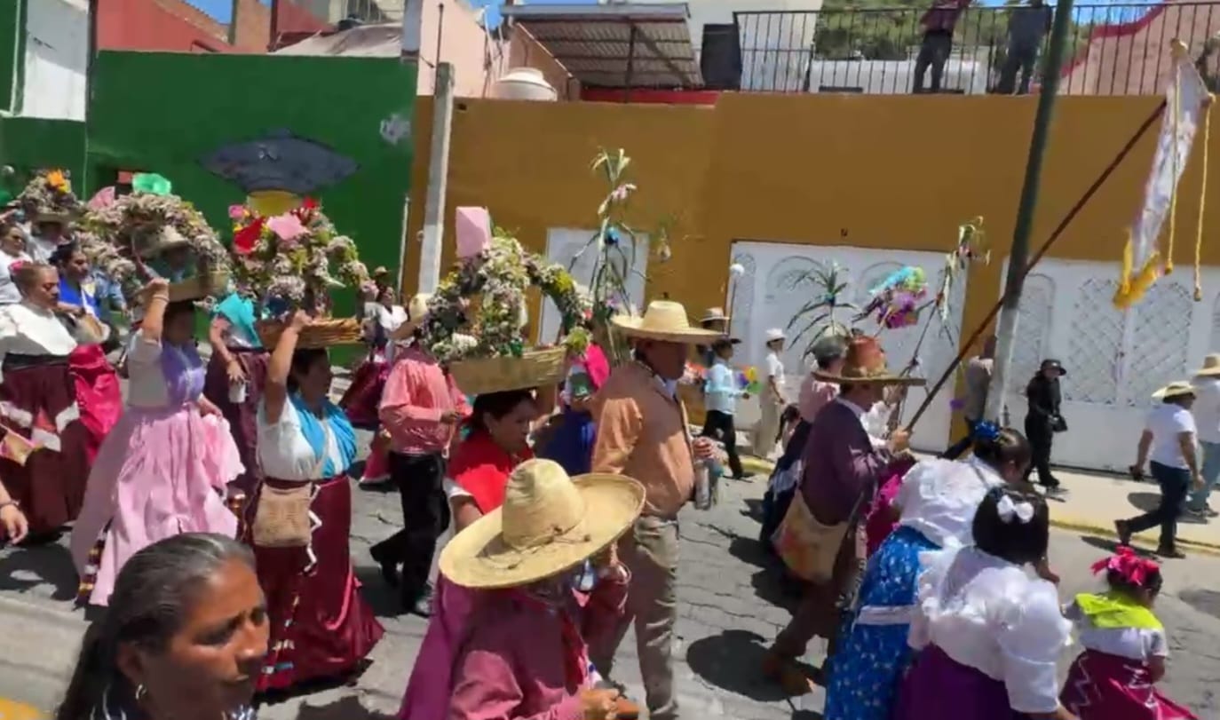 Arropa Atlixco a Ayala durante el Atlixcayotontli