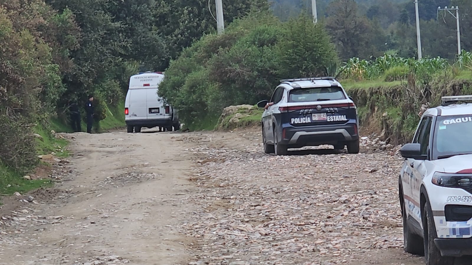 Hombre ejecutado y abandonado en Canoa, Puebla, era de San Pablo del Monte