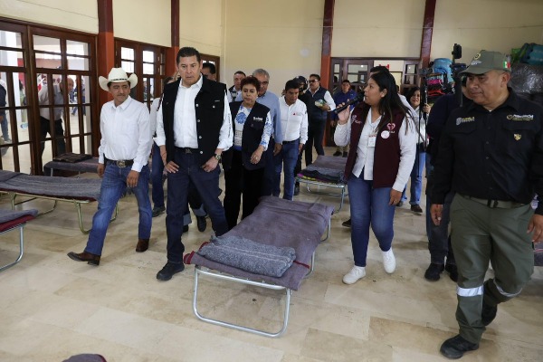 Activan operativo de prevención de lluvias en la Sierra Norte de Puebla