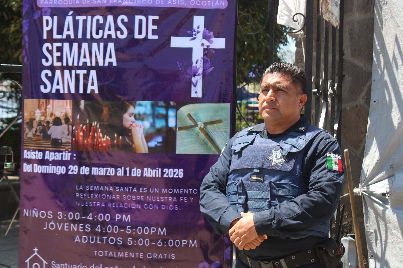 Inicia "Operativo de Seguridad Semana Santa 2026" en Coronango