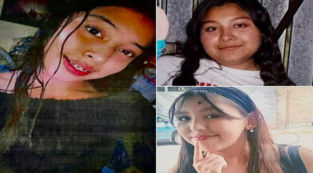 Tres adolescentes desaparecidas en Edomex