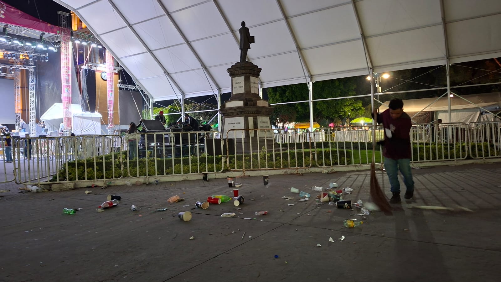 Organismo Operador del Servicio de Limpia redobla esfuerzos durante la 76.ª Feria Milenaria de San Pedro Cholula