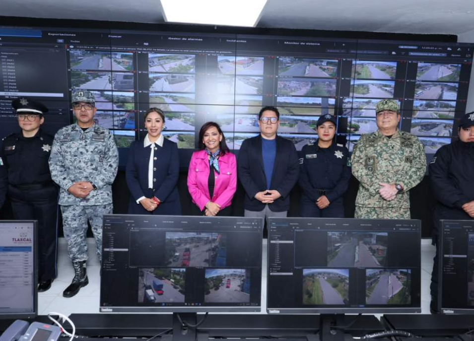 Nuevo C2 de Tetlanohcan con cámaras de videovigilancia