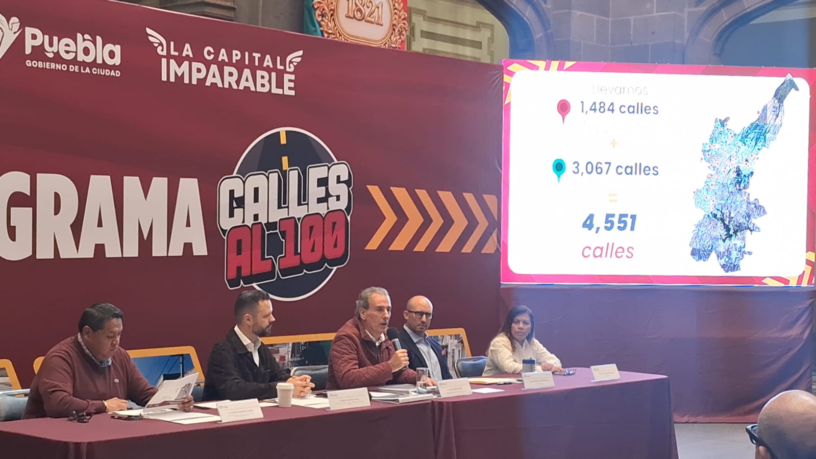 Ayuntamiento de Puebla intervendrá 135 calles menos con crédito de 440 mdp; serán mil 244