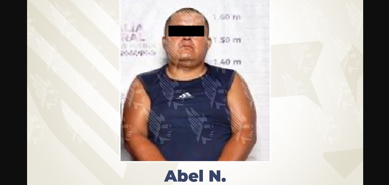 Detención de un hombre en Puebla