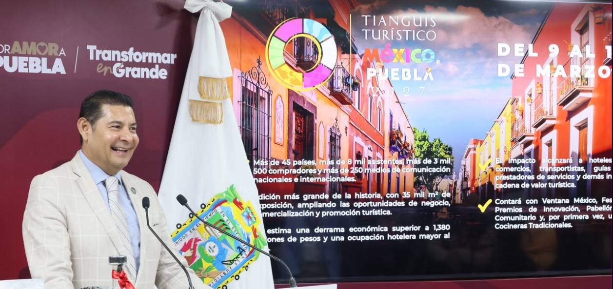 Puebla será sede del Tianguis Turístico 2027