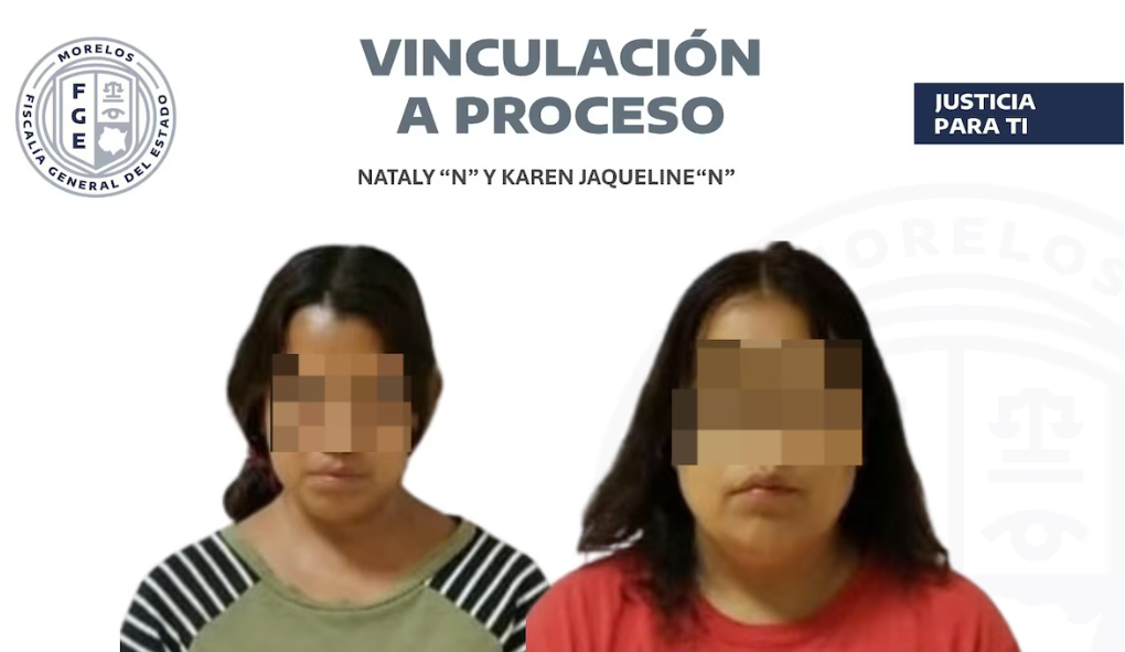 Dos mujeres vinculadas a proceso por feminicidio en Cuautla
