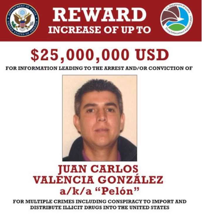 Juan Carlos Valencia González, señalado como líder del CJNG