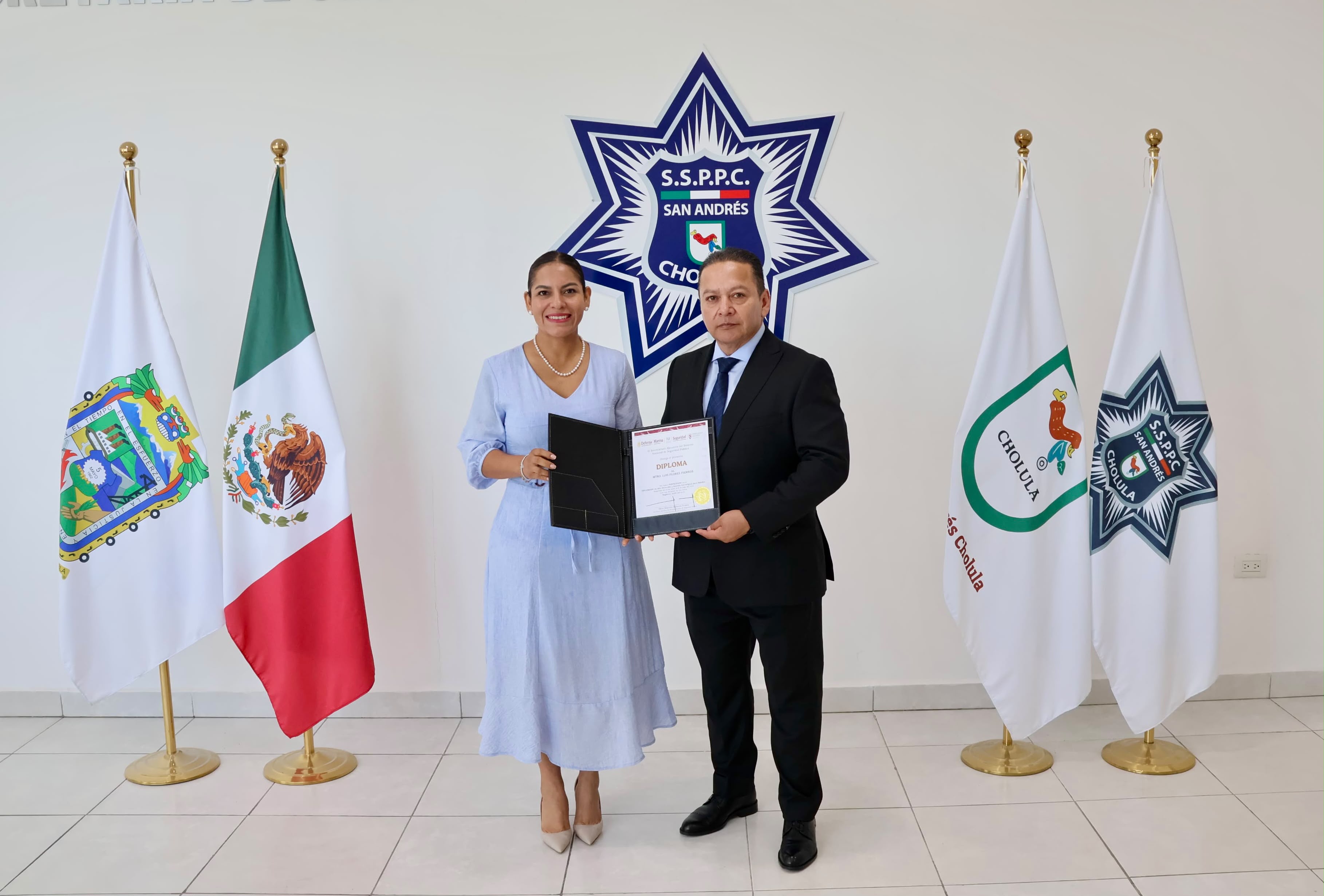 Fortalece Lupita Cuautle capacidades de inteligencia policial en la SSPPC