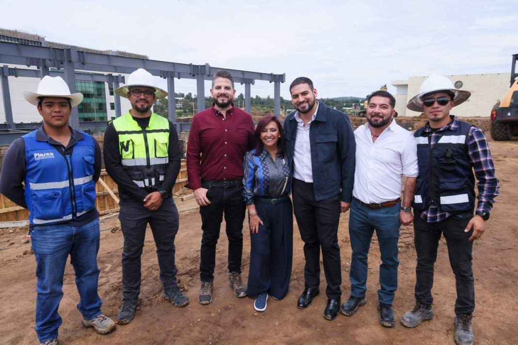Nuevas oficinas del Archivo General en construcción en Apizaco