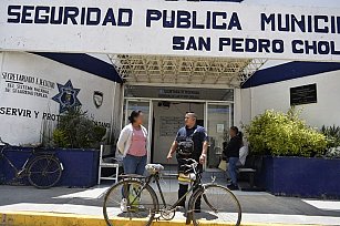 Frustran robo de bicicleta y ponen a disposición de autoridades a presunto delincuente en  Cholula