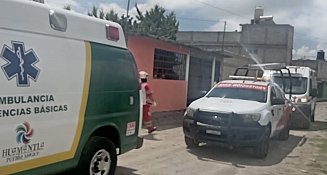 Atiende protección civil de Huamantla a persona que se encontraba inconsciente