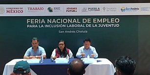 Feria Nacional de Empleo para la Inclusión Laboral de la Juventud en San Andrés Cholula