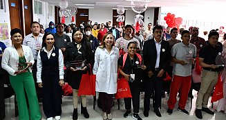 Reconoce Sesa y Sedif a 30 donadores voluntarios de sangre