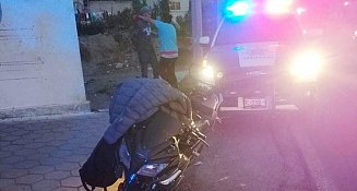 Atiende policía municipal de Huamantla, hecho de tránsito en Zaragoza