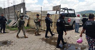 Desmantelan banda dedicada al robo de transporte de carga en Santa Cruz Tlaxcala