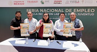 Presentan Feria Nacional de Empleo para la Inclusión Laboral de la Juventud  