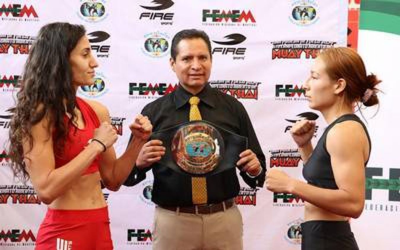 Listas Grisel García y Laura Burgos para Torneo de Muay Thai en Tlaxcala