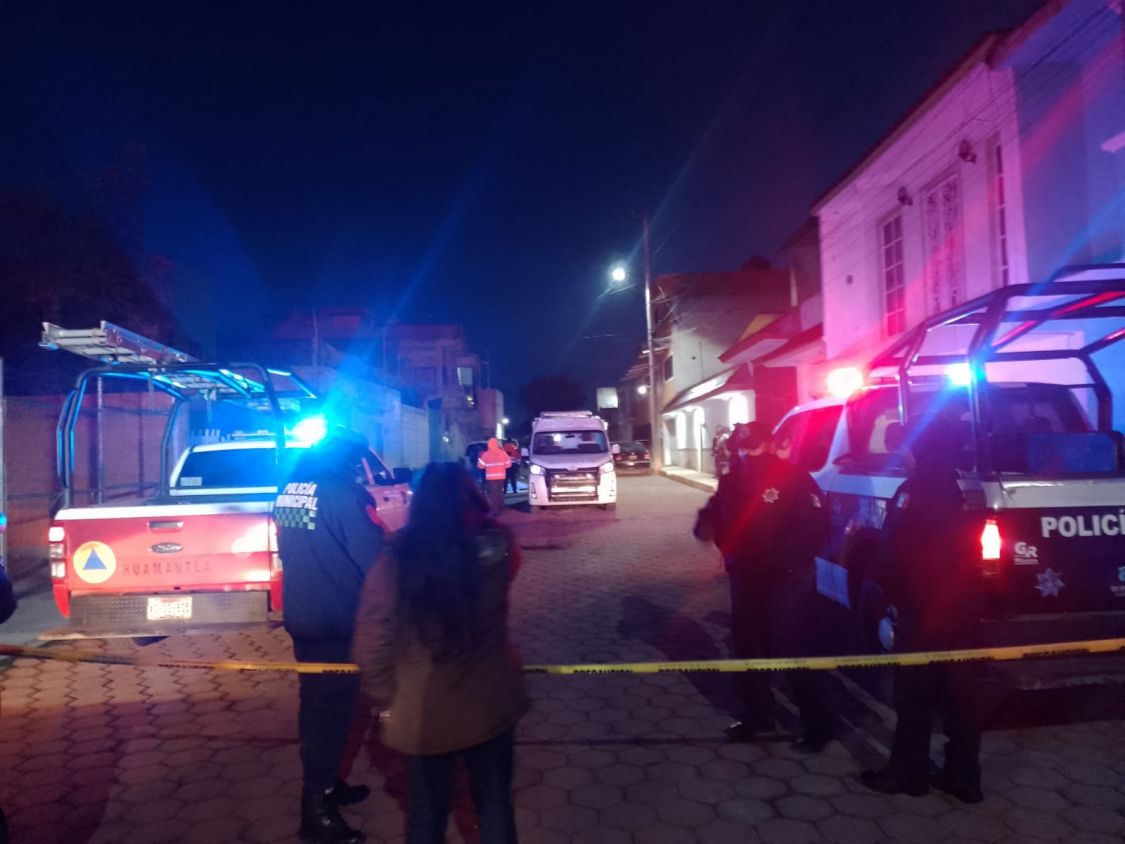 Violenta riña en Huamantla deja un fallecido en Fraccionamiento La Esmeralda