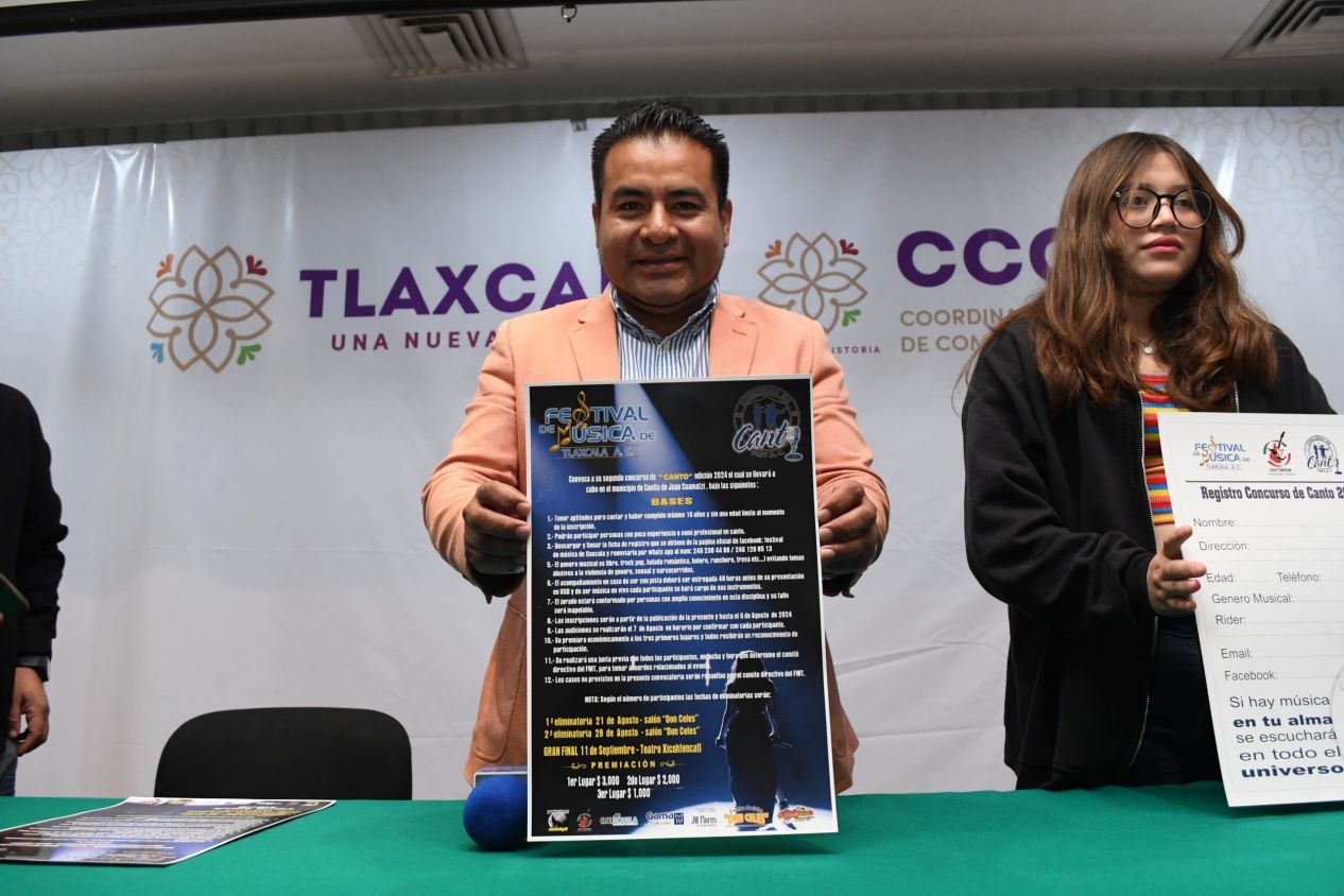 Regresa el concurso de canto del Festival de Música de Tlaxcala