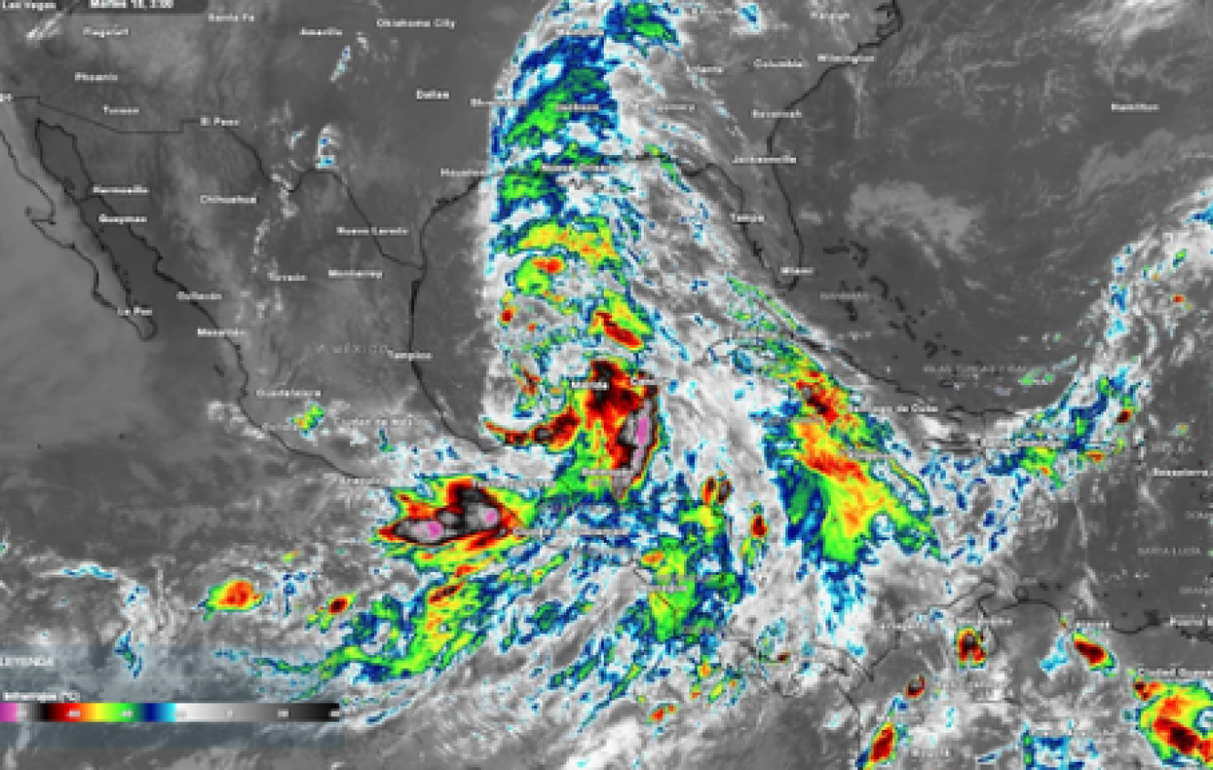 Ciclón tropical “Uno” aumenta su velocidad 