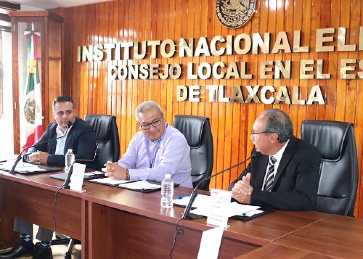 INE e ITE y SEPE-USET acuerdan el uso de planteles educativos como centros de votación para el 2 de junio en Tlaxcala
