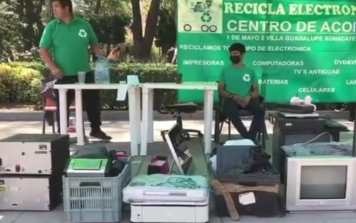 Jornada de reciclaje "Una Sola Tierra" en Cholula