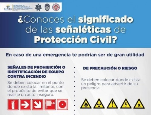 Promueve San Andrés Cholula señalamientos en materia de Protección Civil