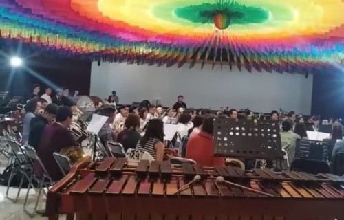  Concierto de Internacional Symphonic Band en el Teatro Ciudad Sagrada