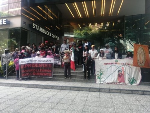 Protesta Unión de Pueblos y Fraccionamientos contra el Basurero y en Defensa del Agua en la Profepa