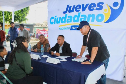 Reactivación de las Jornadas de Jueves Ciudadano en San Luis Tehuiloyocan