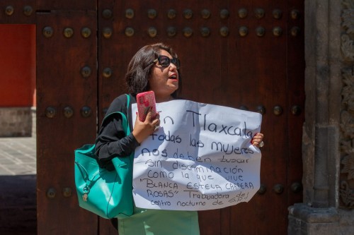 Alza la voz Félix Pozos por mujer desaparecida en San Pablo del Monte