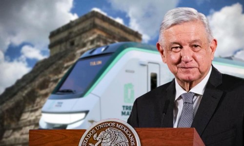 AMLO prevé inauguración total del Tren Maya en septiembre  