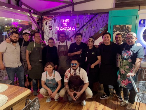 Destilería “Cuatro Volcanes” celebró el Día De La Cocina Tlaxcalteca