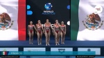Selección mexicana de natación artística gana medalla de Plata 